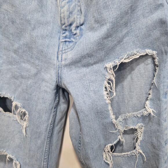 BDG High Rise Baggy Distressed Jeans Size 27 - Picture 3 of 11